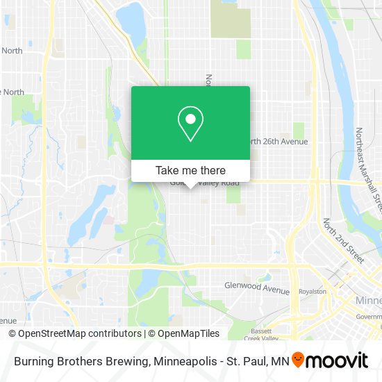 Burning Brothers Brewing map