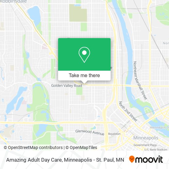 Amazing Adult Day Care map