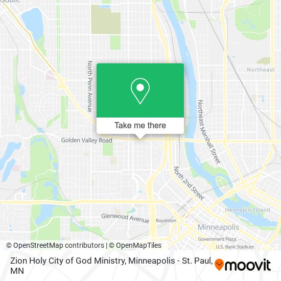 Zion Holy City of God Ministry map