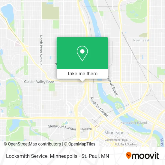 Locksmith Service map