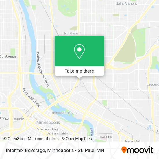 Intermix Beverage map