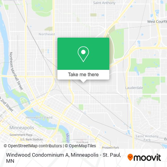Mapa de Windwood Condominium A