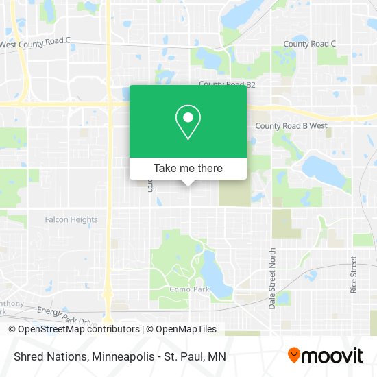 Shred Nations map