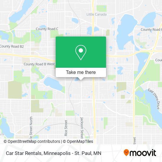 Car Star Rentals map