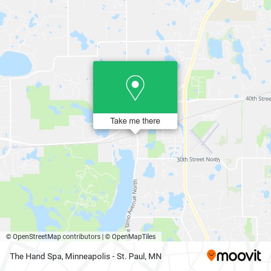 Mapa de The Hand Spa