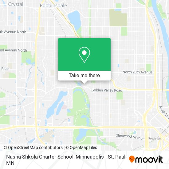 Mapa de Nasha Shkola Charter School