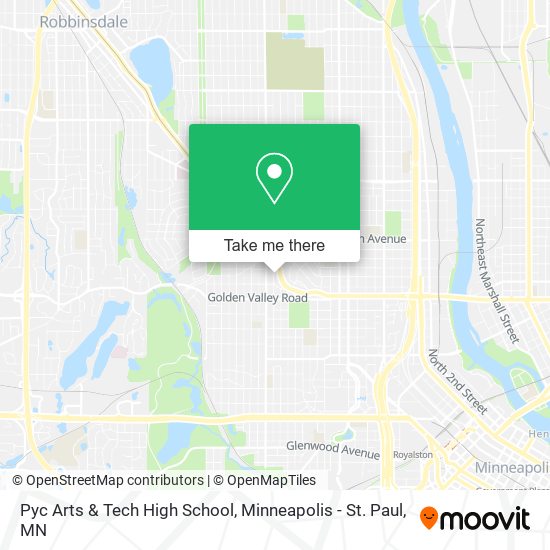 Pyc Arts & Tech High School map