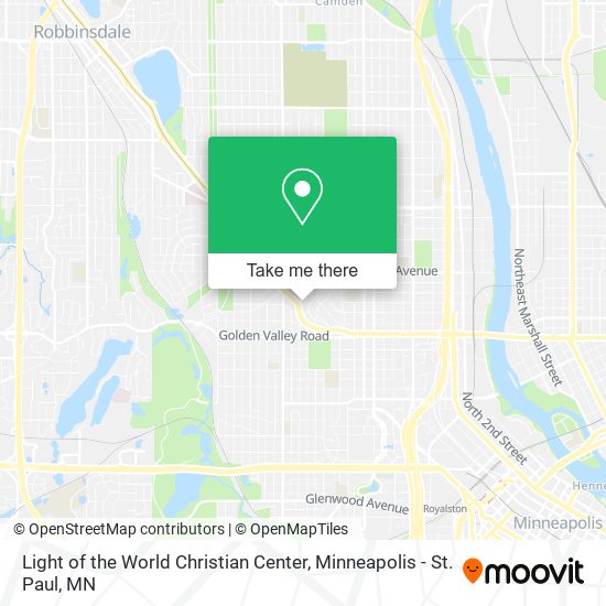 Light of the World Christian Center map