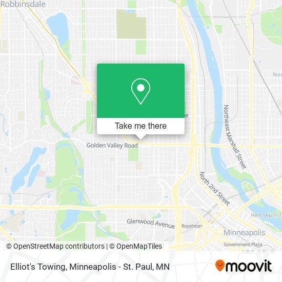 Mapa de Elliot's Towing