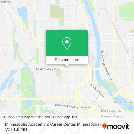 Minneapolis Academy & Career Center map