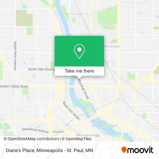 Diane's Place map