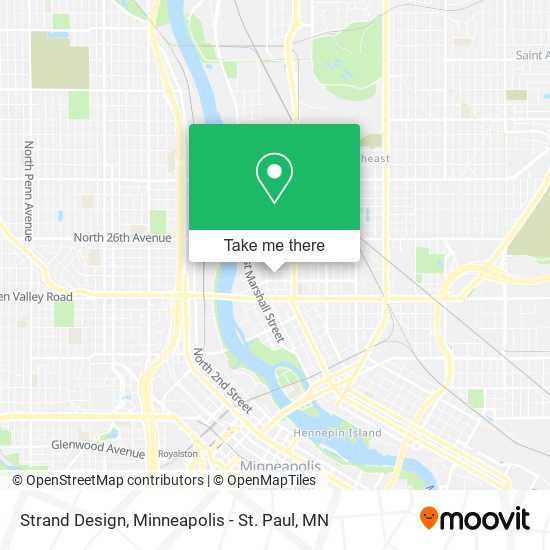 Strand Design map