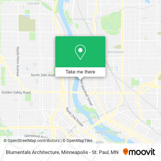 Blumentals Architecture map