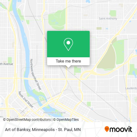 Mapa de Art of Banksy