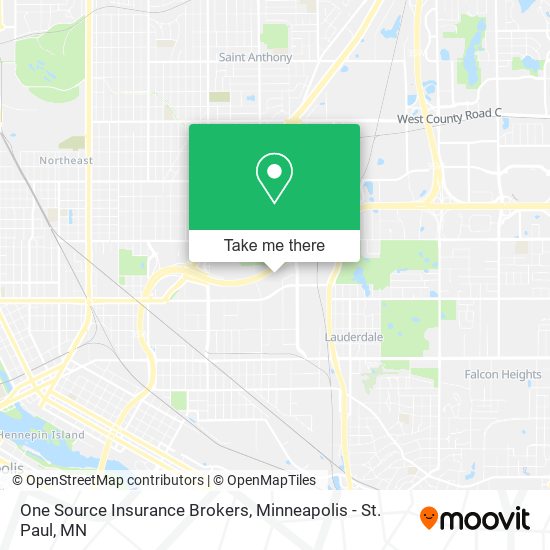 One Source Insurance Brokers map