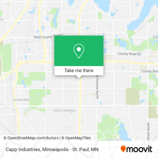 Capp Industries map