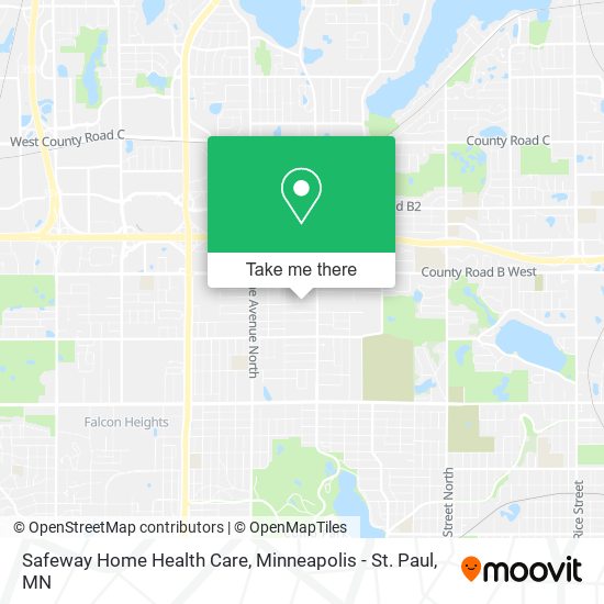 Mapa de Safeway Home Health Care