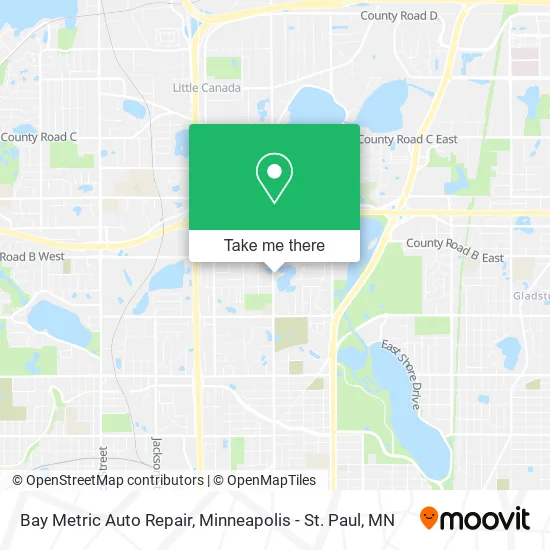 Bay Metric Auto Repair map