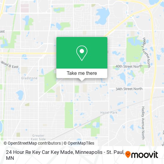 24 Hour Re Key Car Key Made map