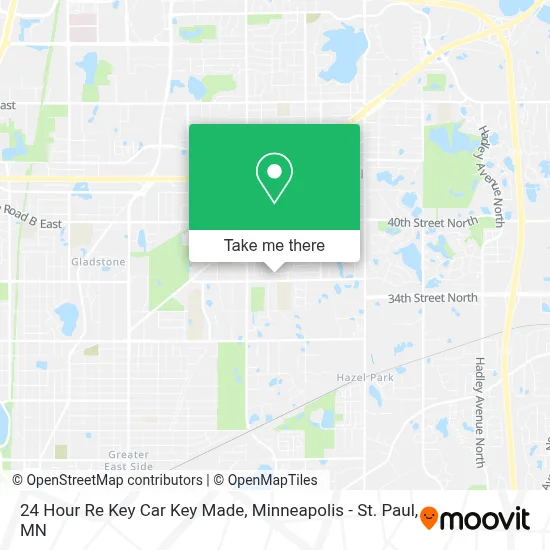 24 Hour Re Key Car Key Made map