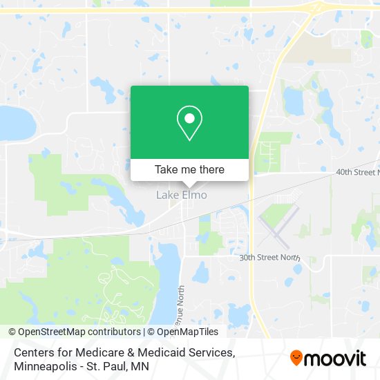 Mapa de Centers for Medicare & Medicaid Services