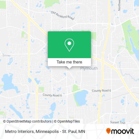 Metro Interiors map