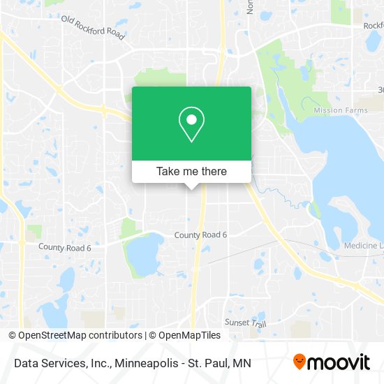 Data Services, Inc. map