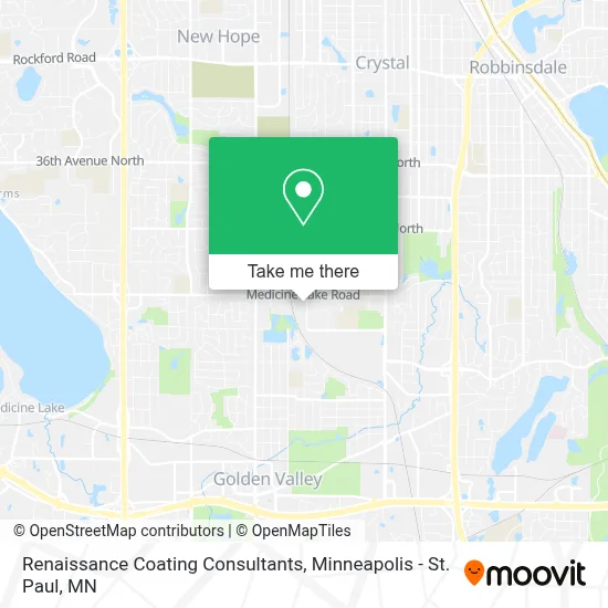 Renaissance Coating Consultants map