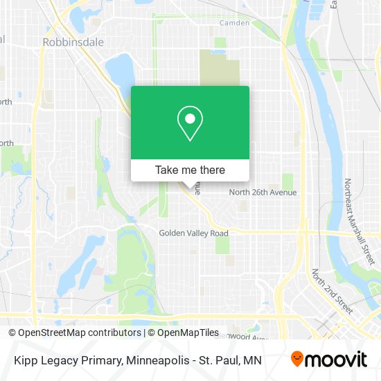Kipp Legacy Primary map