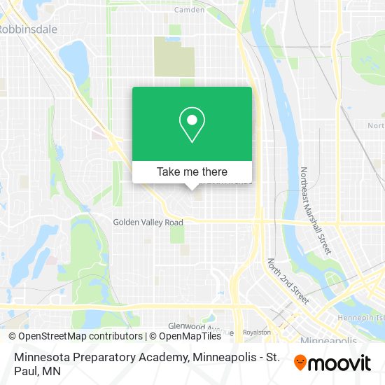 Minnesota Preparatory Academy map