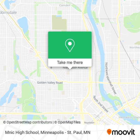 Mnic High School map