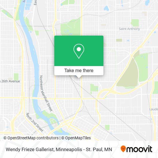 Mapa de Wendy Frieze Gallerist