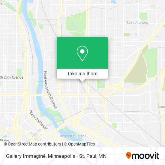 Gallery Immaginé map