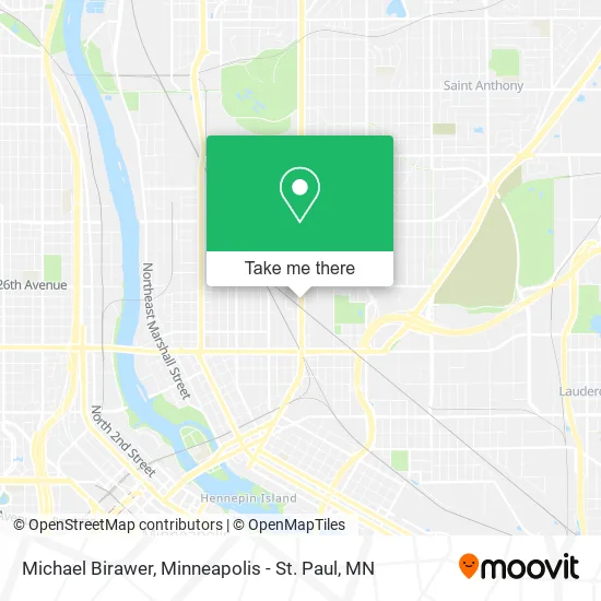 Michael Birawer map