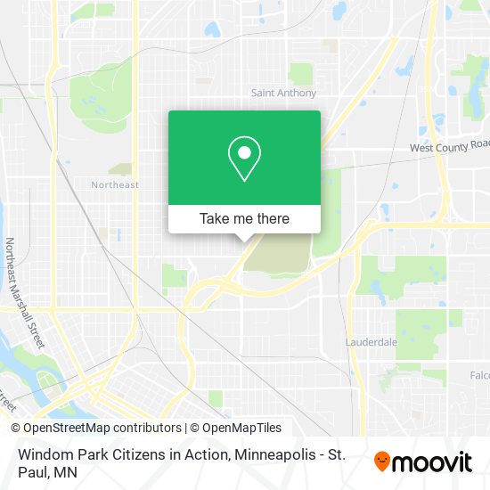 Mapa de Windom Park Citizens in Action