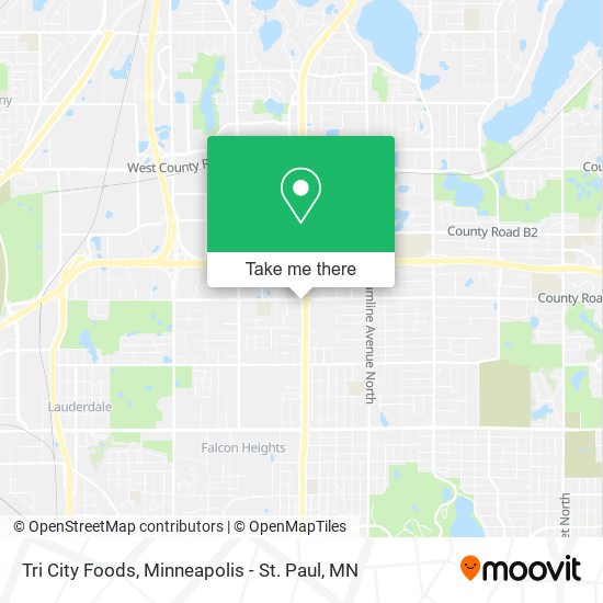 Mapa de Tri City Foods