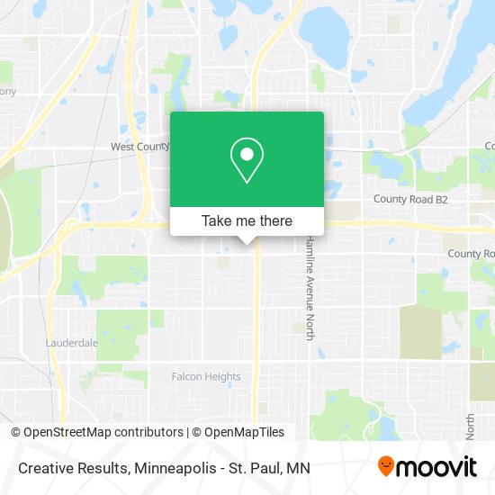 Creative Results map