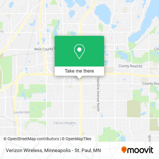 Mapa de Verizon Wireless