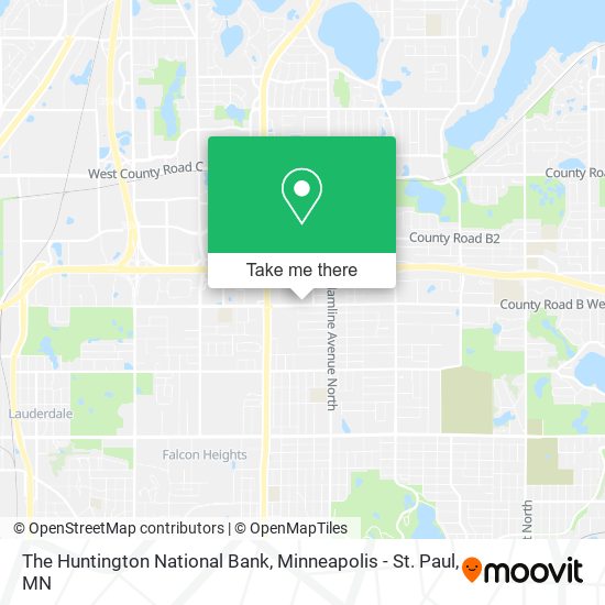 The Huntington National Bank map
