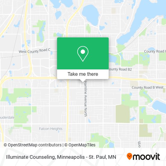 Illuminate Counseling map