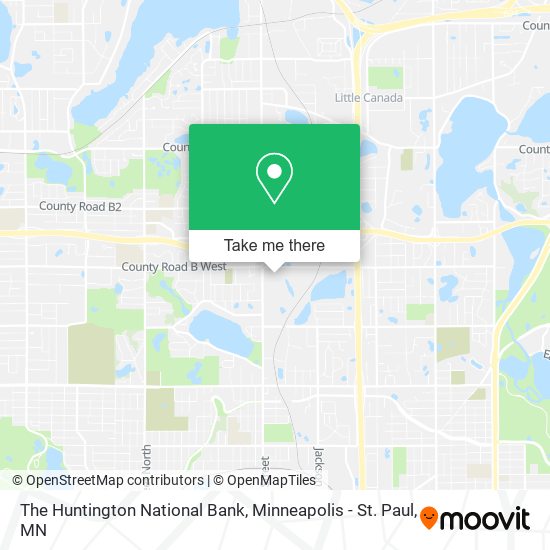 The Huntington National Bank map