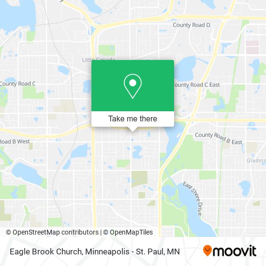 Eagle Brook Church map