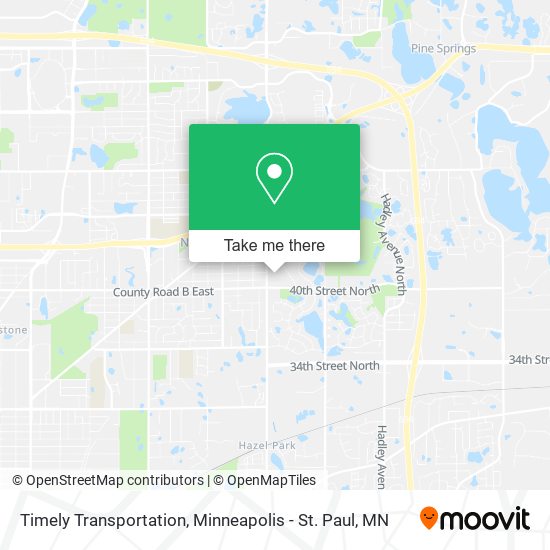 Mapa de Timely Transportation