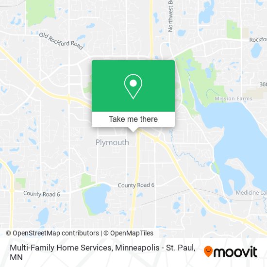 Multi-Family Home Services map