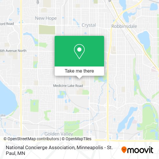 National Concierge Association map