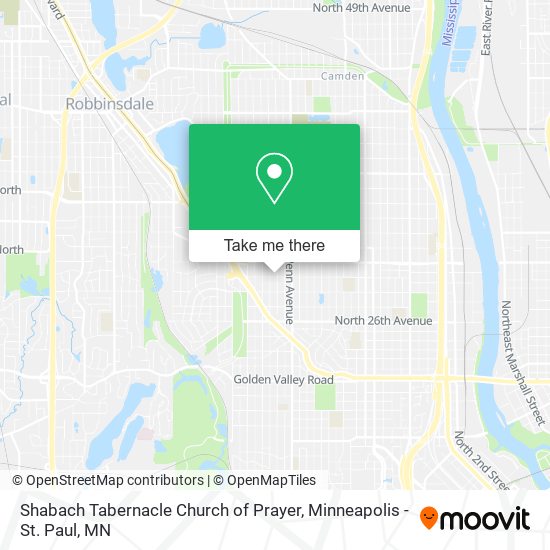 Shabach Tabernacle Church of Prayer map