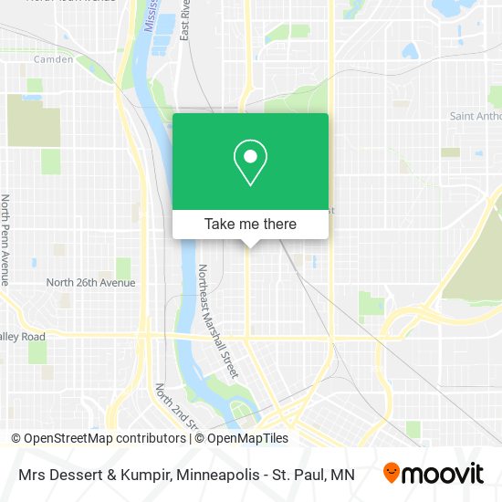 Mrs Dessert & Kumpir map