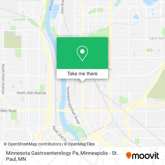 Minnesota Gastroenterology Pa map