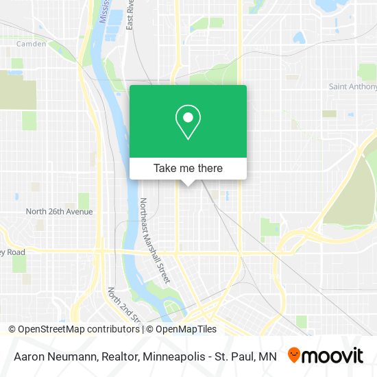 Aaron Neumann, Realtor map