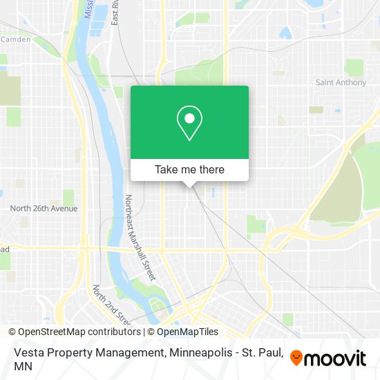Mapa de Vesta Property Management